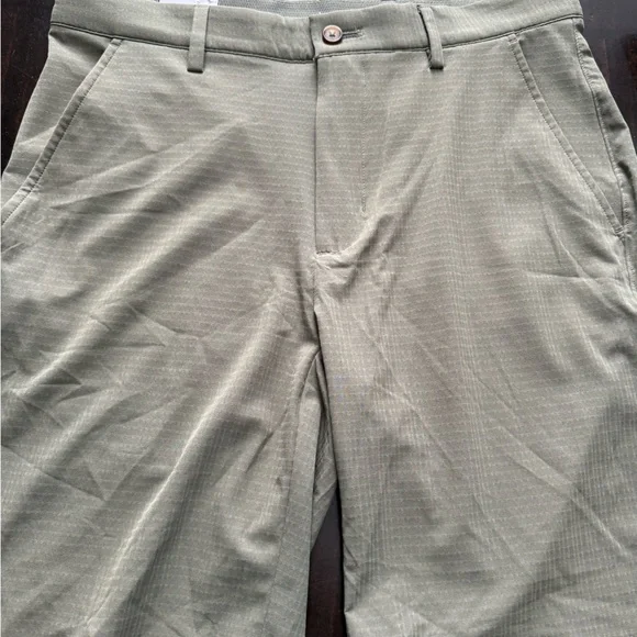 Stretch Short Olive Stretch Shorts Size 30 - Picture 7 of 7